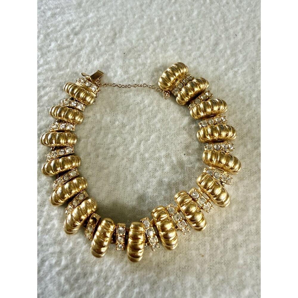 JBK CAMROSE & KROSS BRACELET GOLD PAVE RHINESTONE